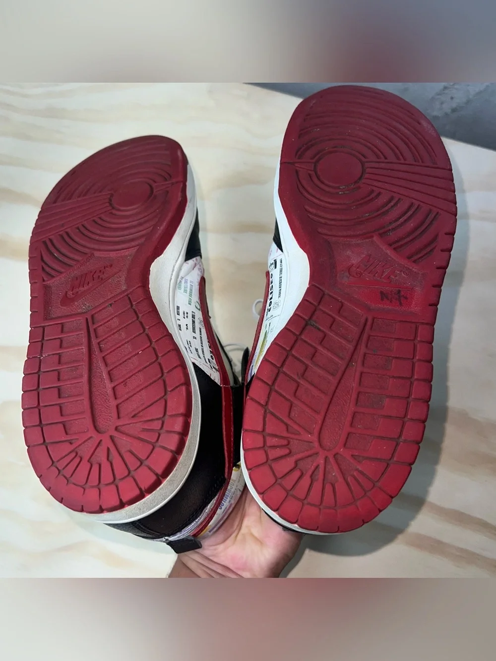 Nike Dunk High Premium Lucha Libre Shoes Mens Size US 10 Black Red